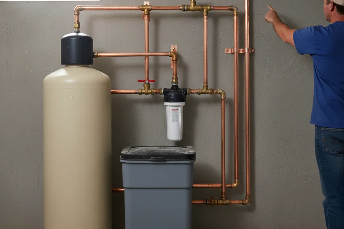 Whole-house water treatment system installed in Paden City